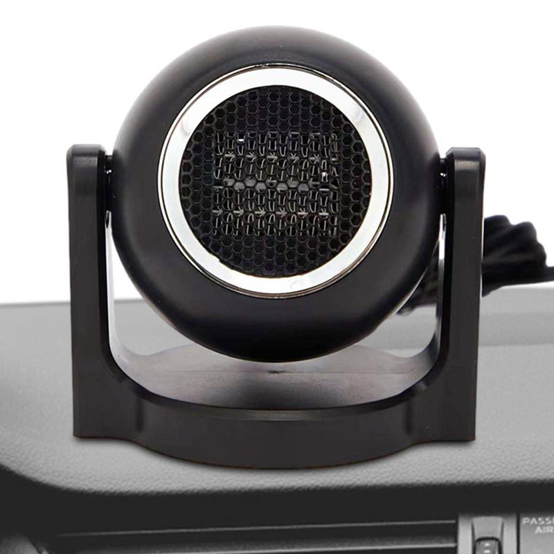12V Portable Car Heater 360 Degree Rotary Fast Heating Car Heater In Winter Car Defrosting And Defogging