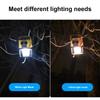 Hanging Tent Light Super Bright Camping Lantern USB Rechargeable 4 Lighting Modes Outdoor Emergency Lamp for Emergency Adventure