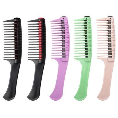 Hair Comb Hair Dye Comb Oil Treatment Styling Waxing Hair Dye Comb Hair Brush Plastic Oil Treatment Comb Roller Core Comb