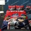 Musikband Gorillaz Bettwäscheset Anime Bettbezüge Doppelbett Einzelbett Bettwäsche Steppdeckenbezug Cartoon Kinderbettset für Zuhause
