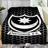 1PC Ports Fc Crest Printed Soft Flannel Blanket Throw for Adult Bedroom Living Room Sofa Camping Travel Fan gifts Christmas Gifts