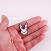 Bad Rascal Rapper Rabbit Cartoon Brooch Badge Accessory