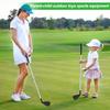 Mini kij golfowy z uchwytem antypoślizgowym, odłączany kij golfowy ze stali nierdzewnej, lekki, do ćwiczeń na świeżym powietrzu dla rodziców i dzieci, dla nastolatków