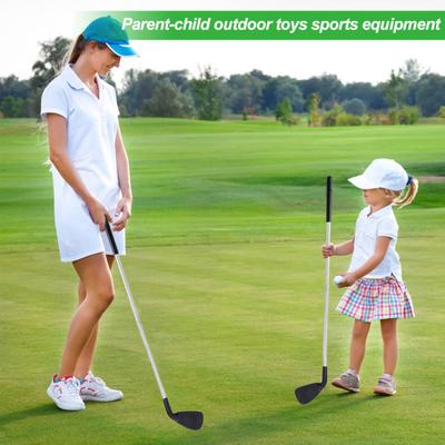 Mini Golf Putter Rutschfester Griff Abnehmbarer Edelstahl Golfschläger Leichtgewicht Eltern-Kind Outdoor Übungszubehör für Kinder Jugendliche