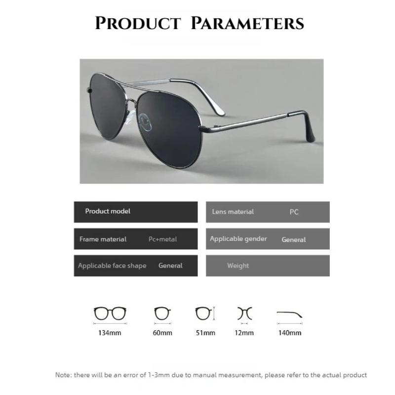 Man's Driving Polarized Sunglasses Pilot Toad Frame Myopia Glasses UV400 Anti UV Motorcycle Beach Shades Eyewear 0 To -4.0