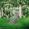 Pet Memorial Garden Stake Guardian Angel with Pet Garden Decor Outdoor Cat Dog Memorial Sign for Pet Owners Yard Art Decoration