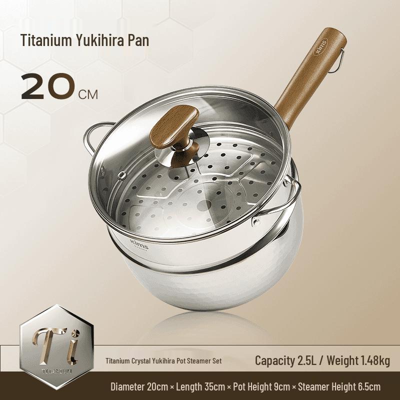 Kims Cook Non-Stick Titanium Yukihira Pot