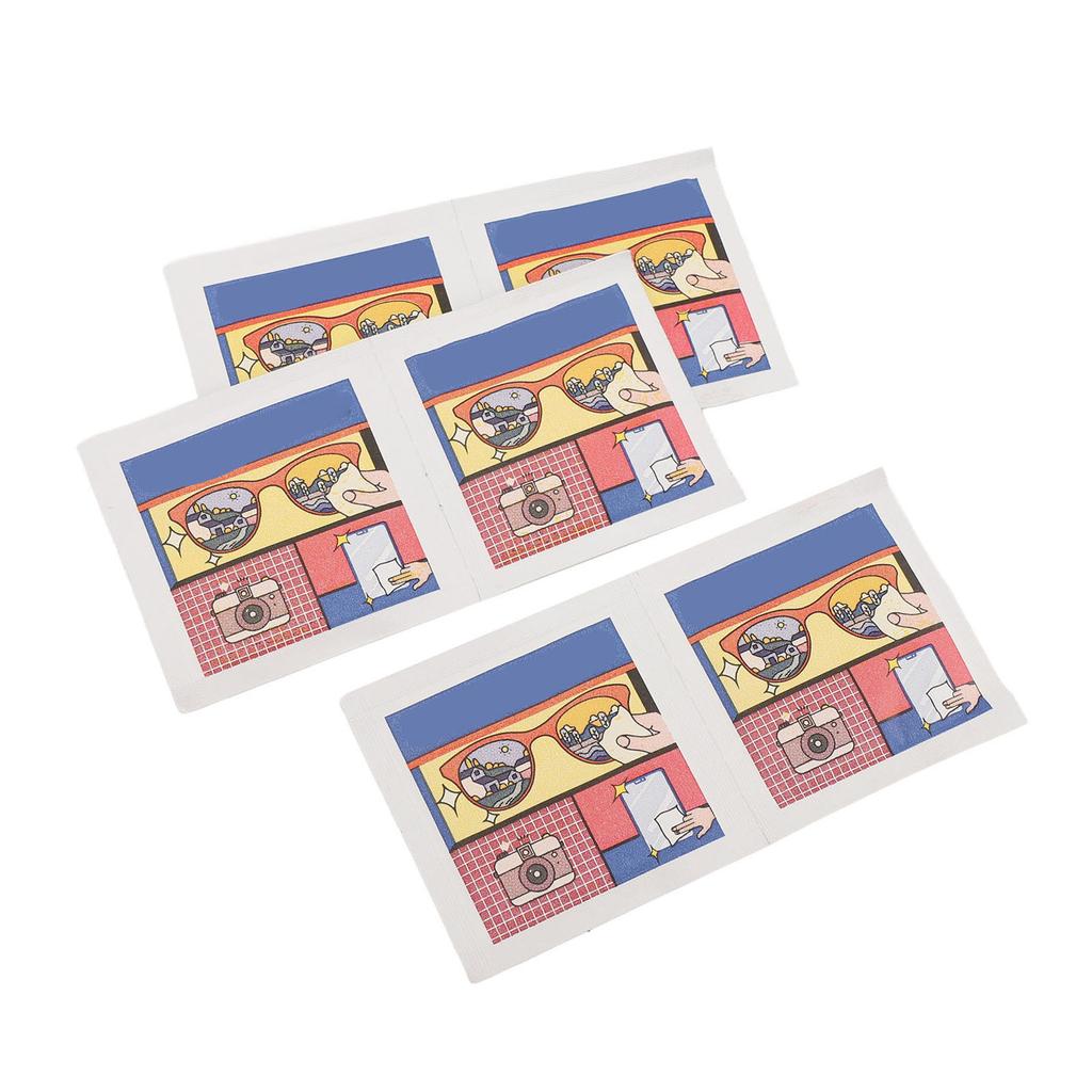 400 Pack Lens Cleaning Wipes Individually Wrapped Pre Moistened Eye Glasses Cleaner Wipes for Sunglasses Camera Lens