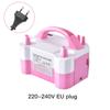 High-voltage Double-hole AC Portable Electric Balloon Pump US-Plug EU-Plug Balloon Air Pump Inflator For Wedding Birthday Party