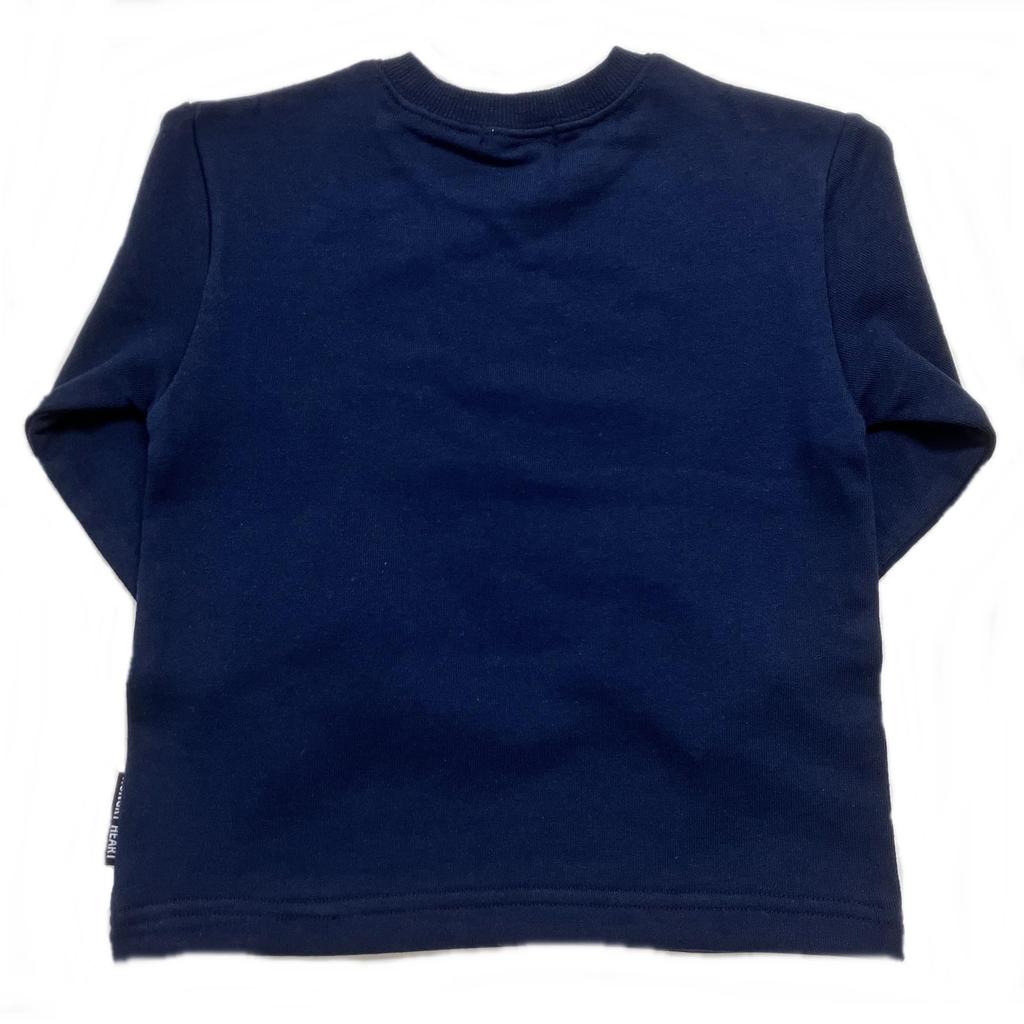 Kiejun Keikyu Railway Kids' Sweatshirt, Featuring Trains, 2100 and 1000 Series Trains, Railroad Crossings, and Keikyu Trains. Long-sleeved, Suitable F