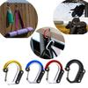 360 Degree Rotatable Aluminum Alloy Carabiner Hook Hammock Swivel Clip Hook Hiking Camping Tent Hook Pet Safety Buckle