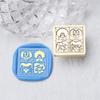 Butterfly Wax Seal Stamp Brass Head Winter Themed Sealing Waxed Stamp for Invitation Card Scrapbooking Decorations