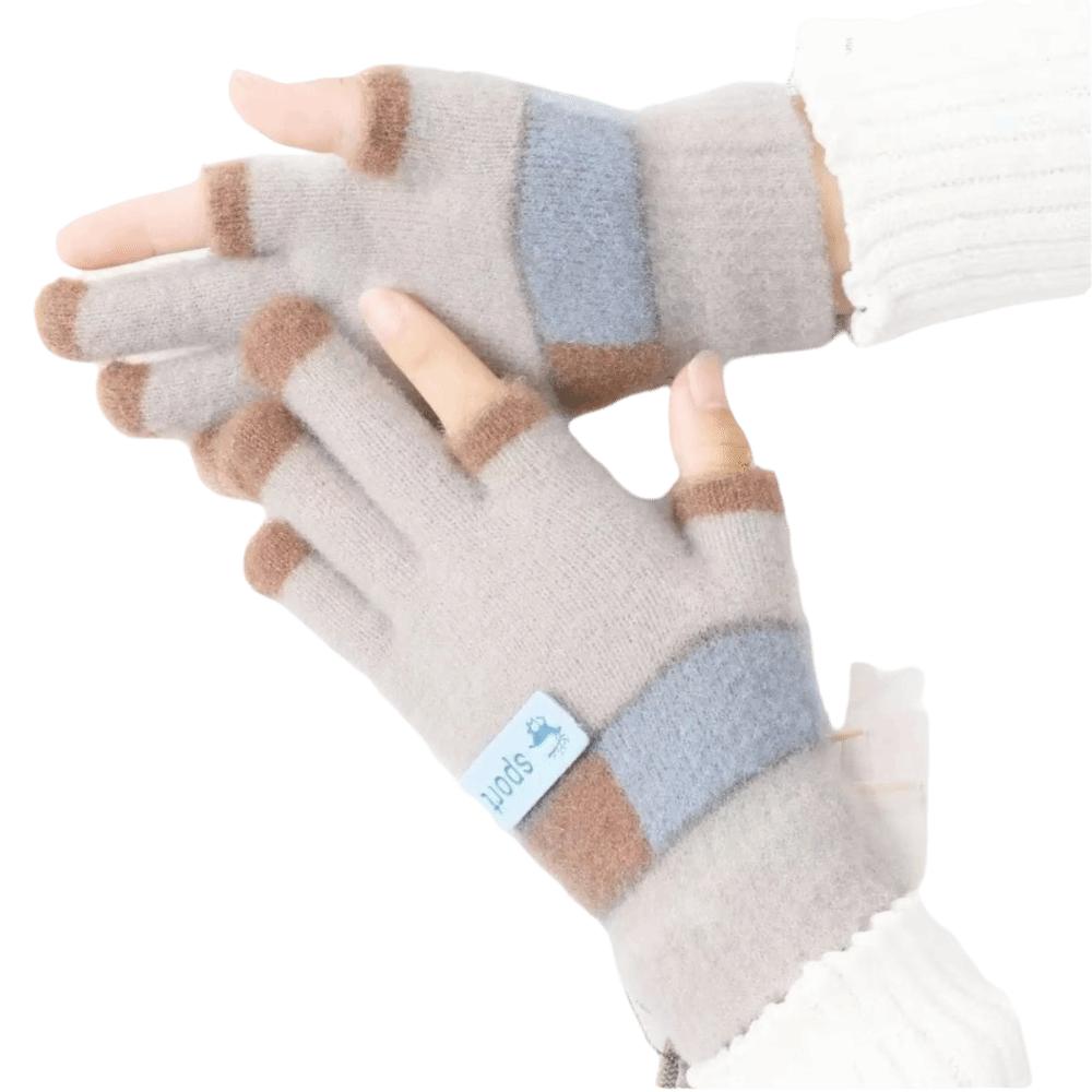 6-13Years Old Coldproof Children Mittens Windproof Baby Gloves Kids Winter Gloves Baby Boys Girls