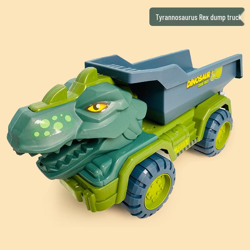 Dinosaurier Bagger Spielzeug: Tyrannosaurus Rex Transportfahrzeug für Kinder