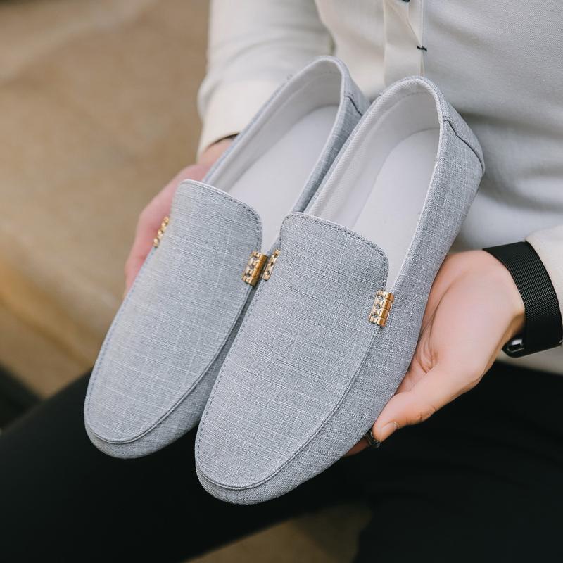Fashion Brand Sneakers Casual Shoe for Men 2024 New Men Shoes Soft Soled Breathable Lightweight Lazy Shoes British Trendy Casual Shoes