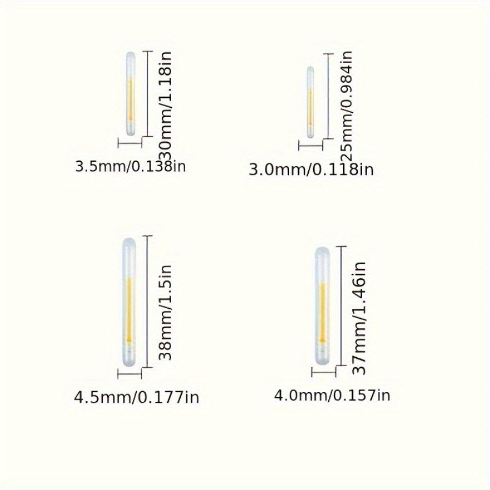 100 teile/satz Firefly Fluoreszierende Knicklicht Angeln Float Rod Licht Dark Glow Stick Angeln Knicklicht