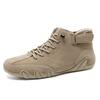 Men's shoes high-top cotton shoes men's casual shoes winter velvet thickened shoes Martin boots men's