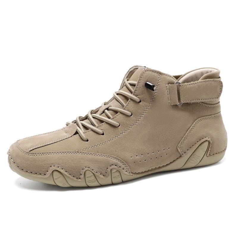 Men's shoes high-top cotton shoes men's casual shoes winter velvet thickened shoes Martin boots men's