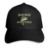 Bass Master Funny Fishing Design Baseball Cap Western Hat Golf Hat Genuine Unisexs Big Size Hat Icon For Women Unisexs