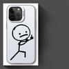 Phone Cover Case for iPhone 17 Pro Max Air 16 14 Plus 13 12 Pro 11 15 Cartoon Matchman