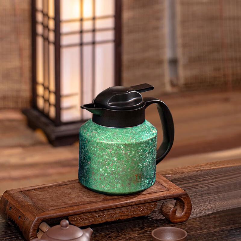 MENDASHI M1100T Pure Titanium Infusion & Insulated Tea Pot, 1100ml