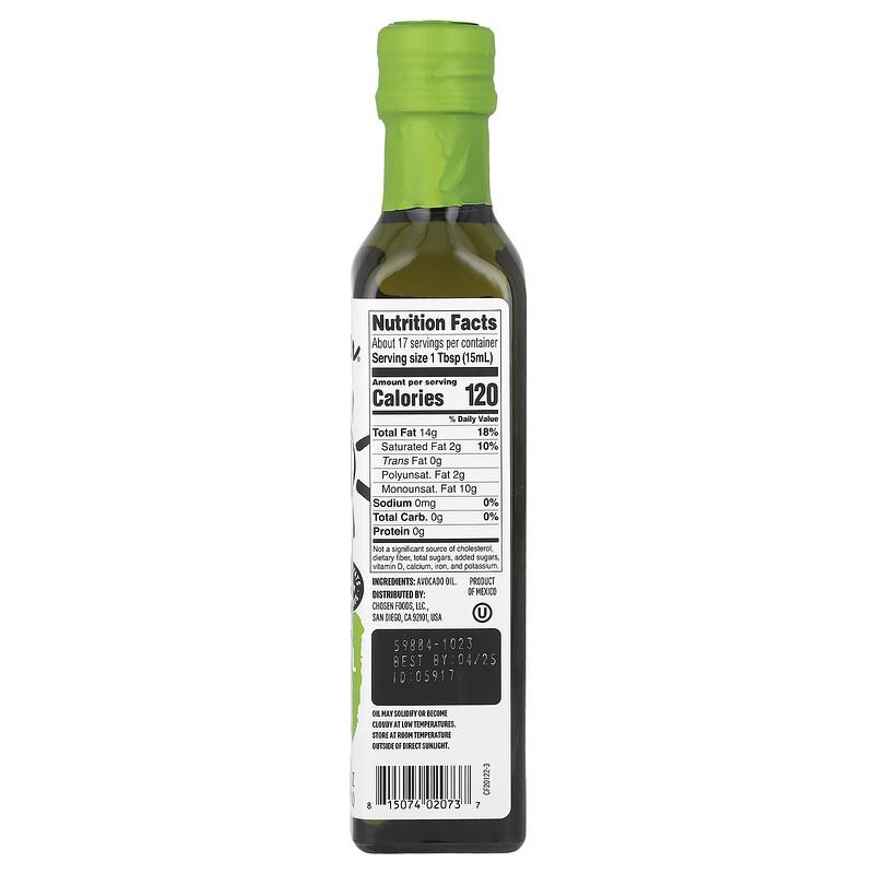 100% Pure Avocado Oil, 8.4 Fl Oz (250 Ml)