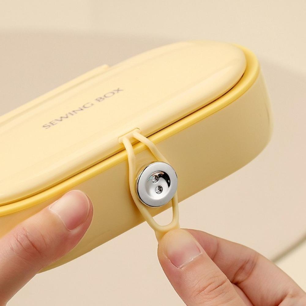 Dopamine Mini Sewing Box Set Portable Home Sewing Box Space Saving Hand Sewing Tool Kit  Adults