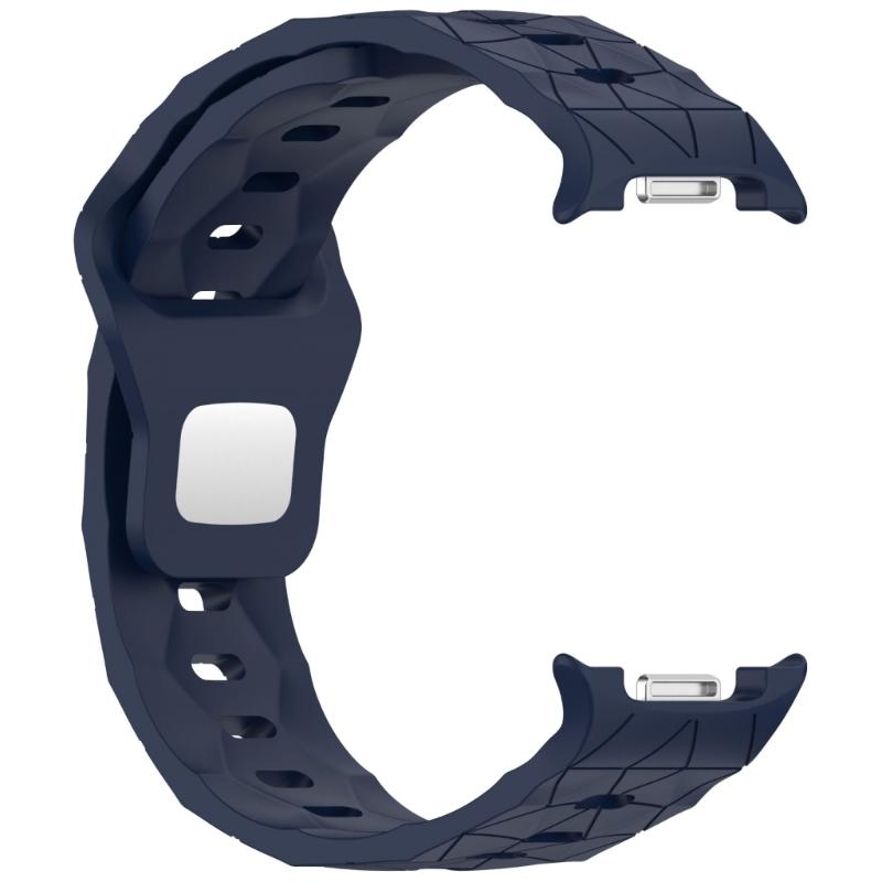 Adjustable Soccer Texture Watch Band For 8 Lightweight Breathable Silicone Gym Office Daily Use