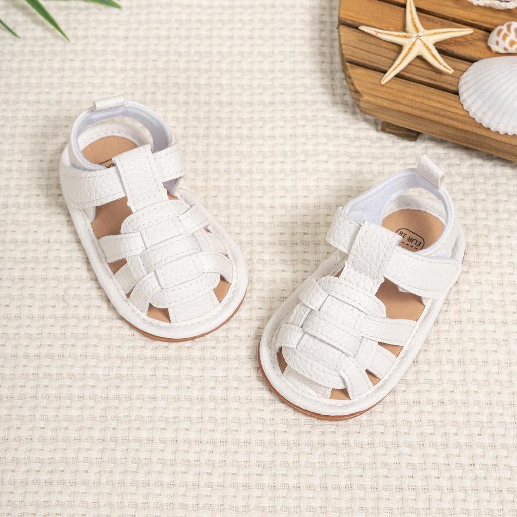 Infant Non-Slip Breathable Velcro Sandals for 0-1 Year Olds