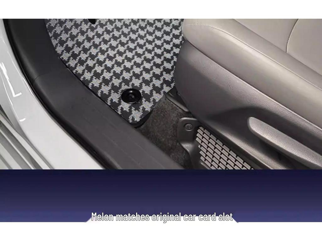 Siene Grevia Anti-Slip Carbon Fiber Car Mats - Wear & Dirt Resistant