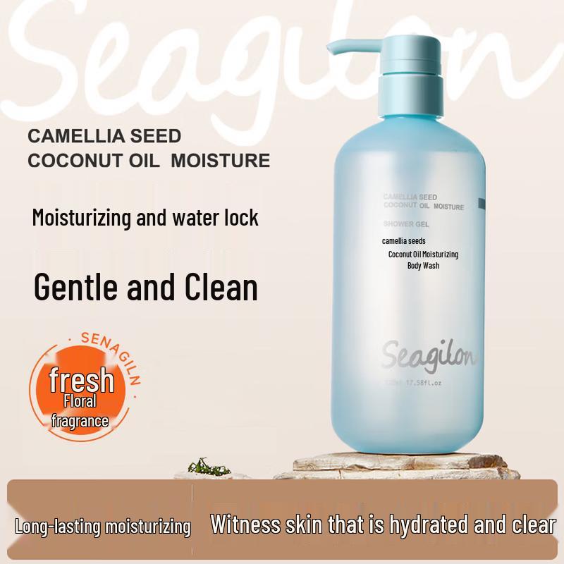 Seagilon Camellia Seed & Coconut Oil Moisturizing Shower Gel