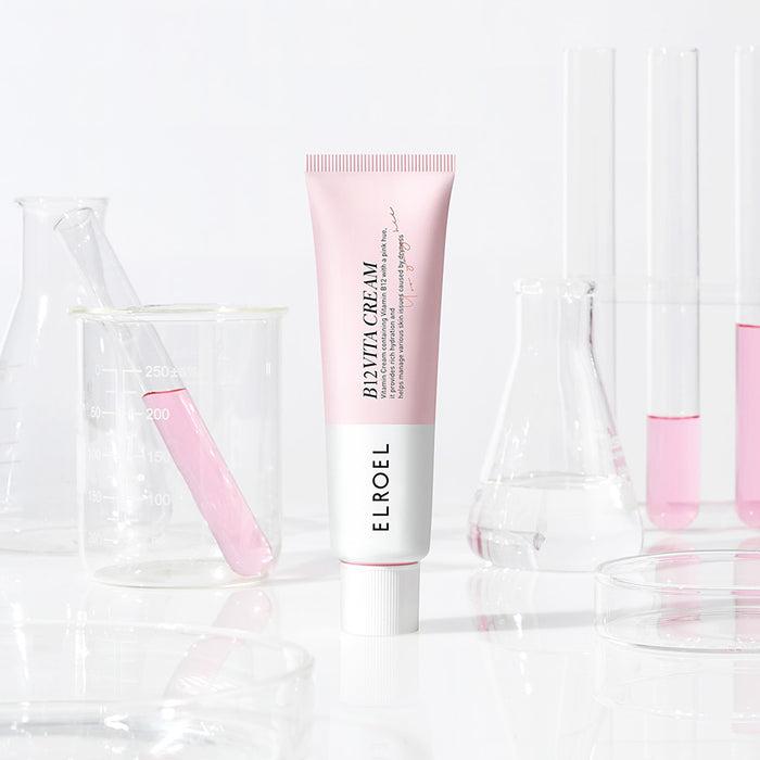 ELROEL B12 Vita Cream – 50ml / Premium Product, Nourishing, Moisturizing, Korean Cosmetics, Kbeauty