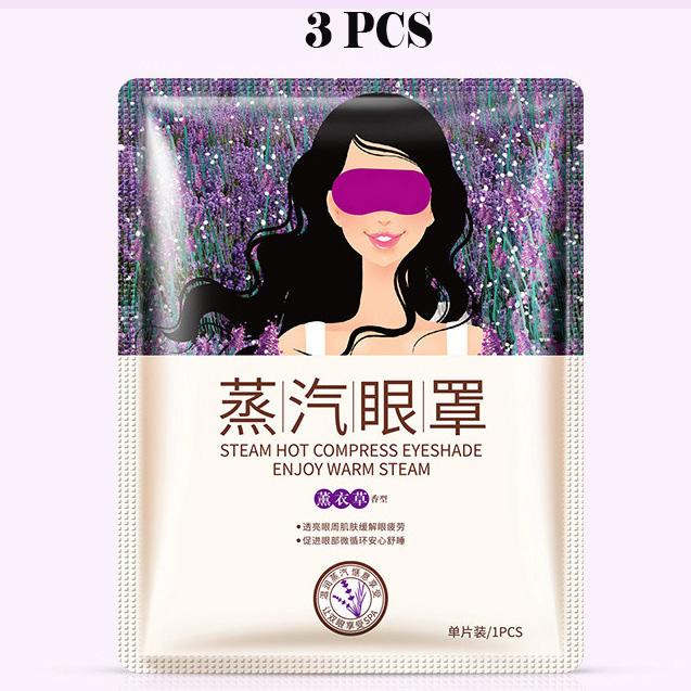 

Паровая маска для глаз с лавандой Уход за глазами Увлажняющая маска для глаз 3pcs