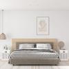 VidaXL Bedside Tables 2 Pcs Glossy White 43x36x50 Cm 816349