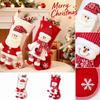 Christmas Stocking 3D Hanging Gift Bags for Kids Party Candy Treats, Color Christmas Tree Ornaments