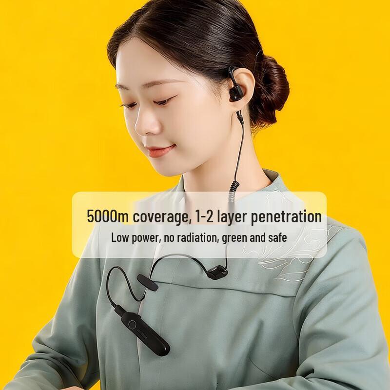 Zchat ZEK-C6 Ear-Hook Bluetooth Walkie-Talkie Headset (CN Version)