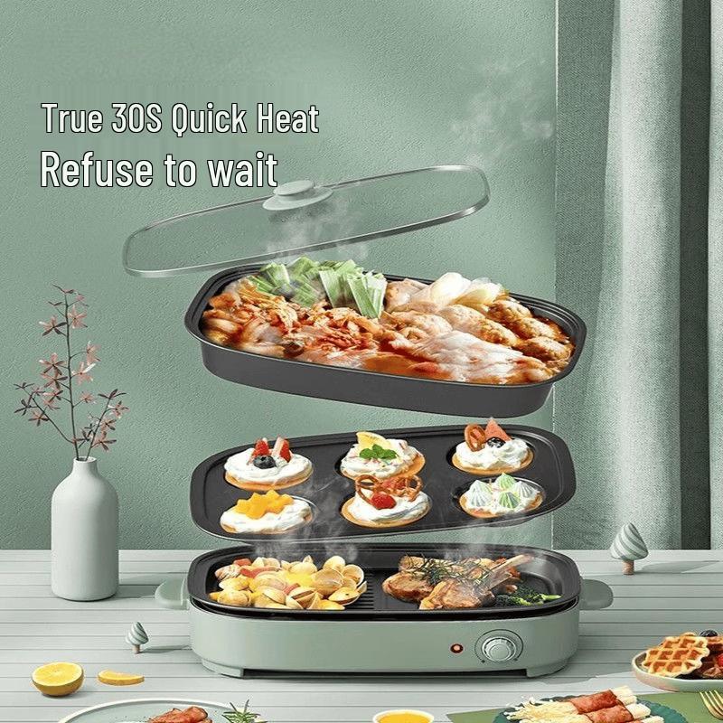 Wutuo Multi-functional Smokeless Electric BBQ Grill