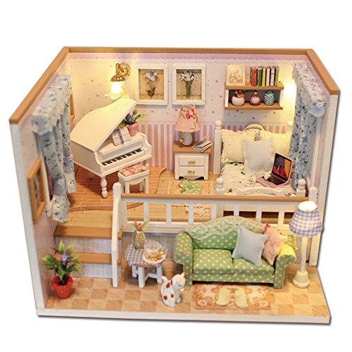 (t-FREAK) Dollhouse DIY Kit Set Miniature BECAUSE OF YOU M026