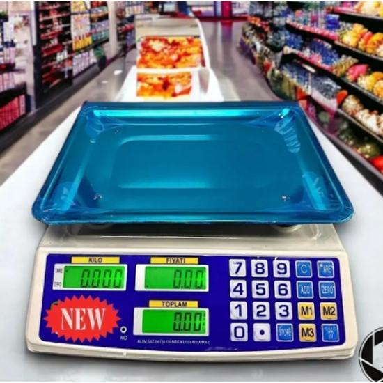 

Весы для маркетологов и мясников, электронные цифровые весы для продуктов питания емкостью 40 кг
