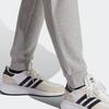 Adidas Originals Trefoil Essentials Pants With Solid Color Logo Embroidery And Elastic Cuffs Men Bottoms Medium-Hemp-Gray IA6350