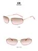 Frameless Y2K Sunglasses - Little Red Book Celebrity Style, High-End Feel, 2025 Hot Girl Edition for Women