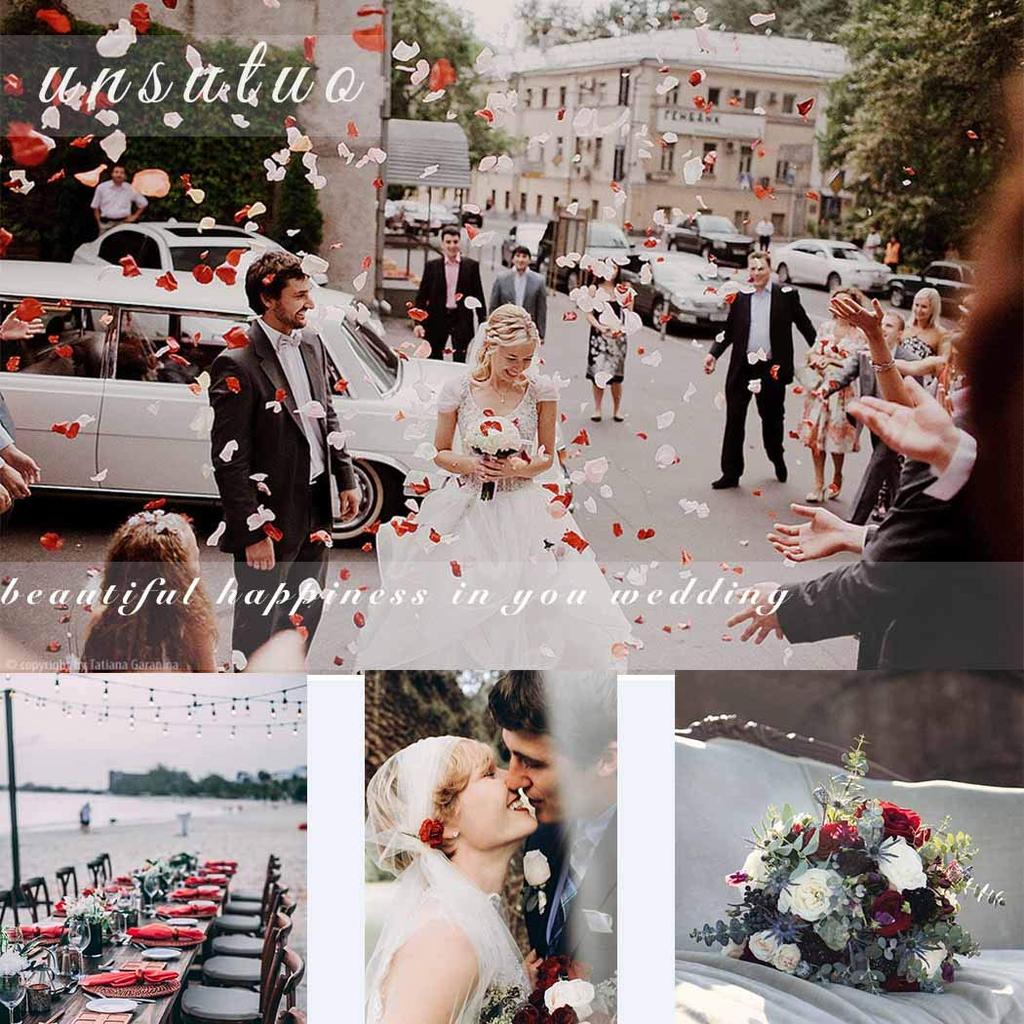 Unsutuo Crystal Bride Wedding Hair Comb Silver Rhinestone Flower Bridal Hair Pieces Pearl Wedding Hair Accessories for Women and Girls… (Silver)