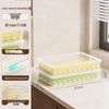 ZISIZ Refrigerator Dumpling and Egg Storage Box