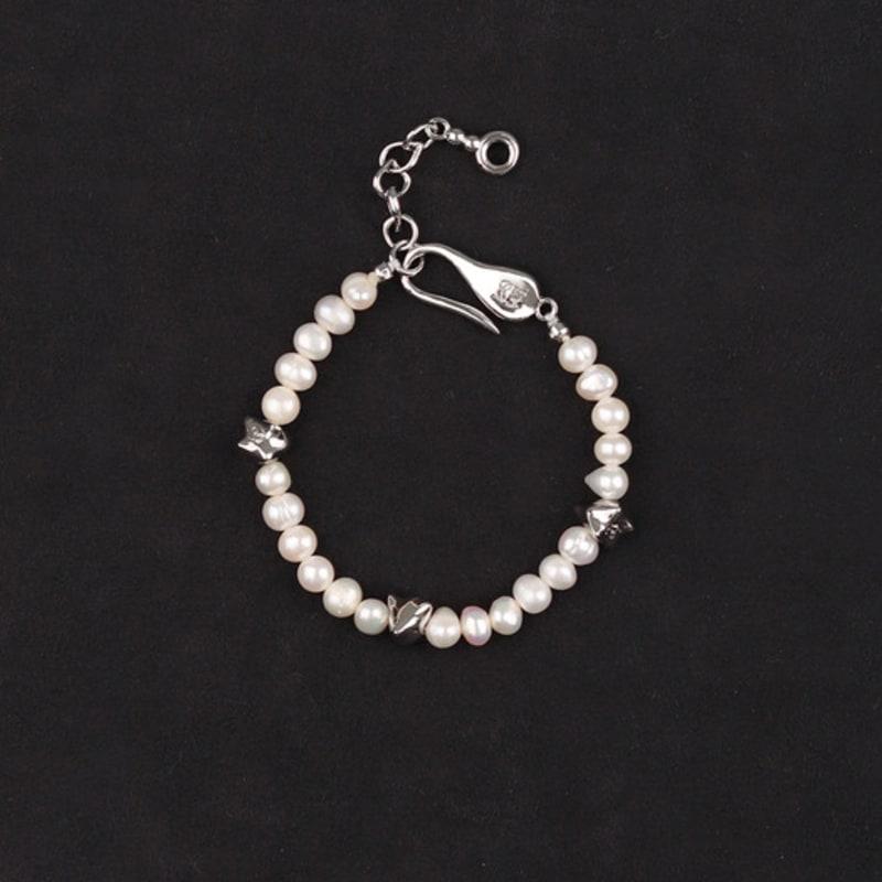 

lowool Struggle pearl bracelet 17+3cm
