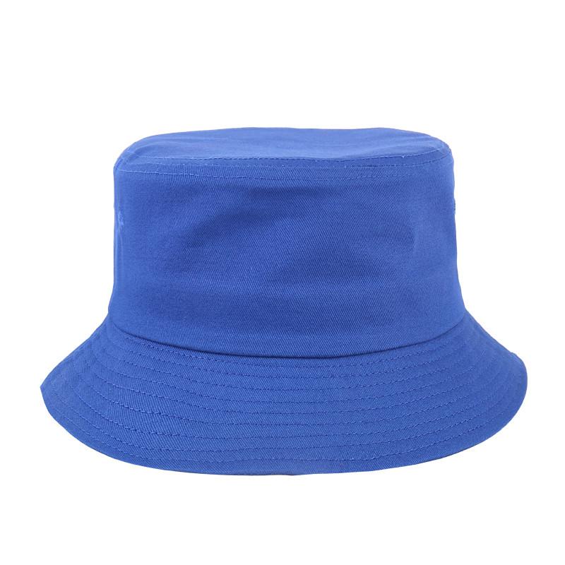 New Product Custom Simple Fresh Bucket Hat Basic Model Lightweight Colorful Unisex Outdoor Bucket Hat