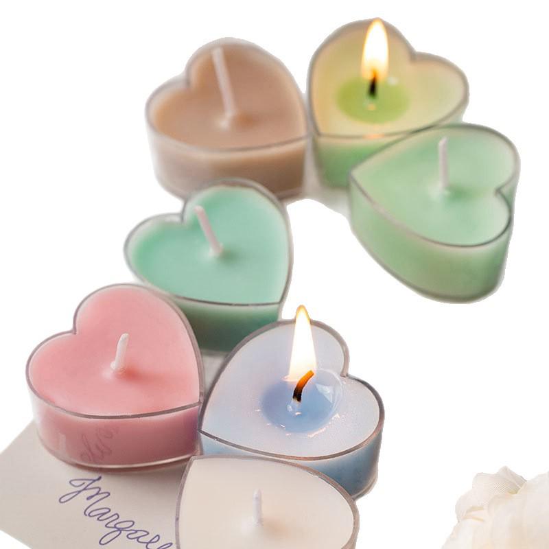 Handmade Mini Aromatic Tea Light Candles: Colorful, Romantic Birthday Gift