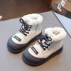 Children's Snow Boots New Velvet Thickened Boys and Girls Cotton Shoes High-top Anti-slip Kids Cute Waterproof Cotton Boots