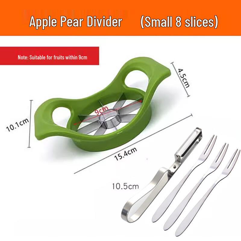 Zhaoran Stainless Steel 3-Piece Apple Slicer & Corer Set