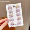 10pcs Star Heart Love Heart Star Hair Ties Headwear Kids Hair Ropes Cute Elastic Rubber Band  Baby
