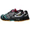 Asics Gel K1011 Miami Pack - Schwarze Unisex-Sneaker Reinsilber 1203A603-001